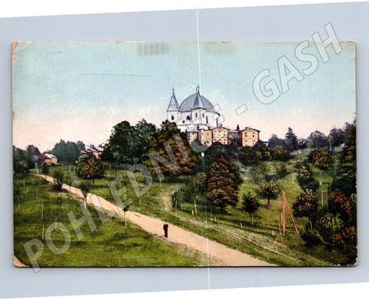 Postcard Svatý Hostýn colored 1926 (ST3798)