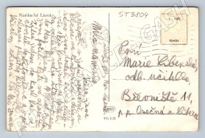 Postcard Marianske Lazne Czechoslovakia (ST3804)