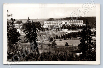 Postcard Velichovky Spa Masaryk Spa Palace (ST3805)