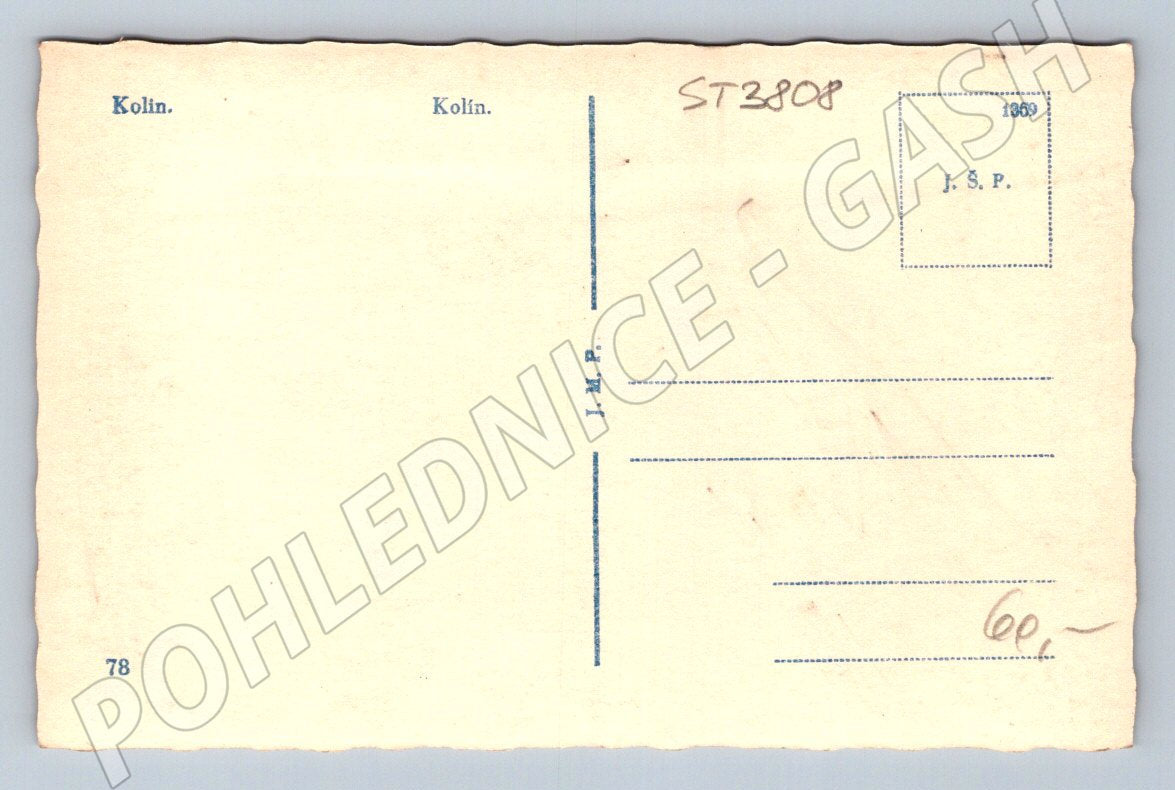 Postcard Cologne collage of monuments and portrait (ST3808)