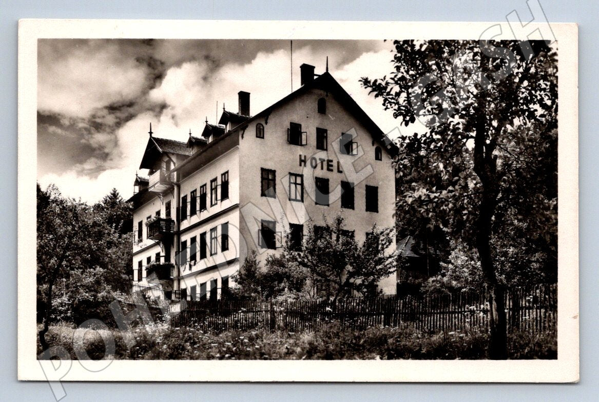Postcard Hrubá Skála Hotel Bohemian Paradise (ST3811)