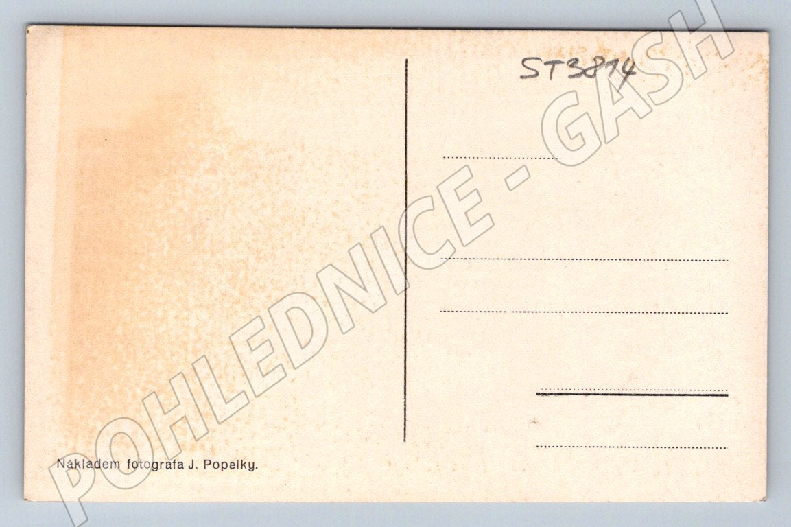 Postcard Vysoké Mýto panoramic historical (ST3814)