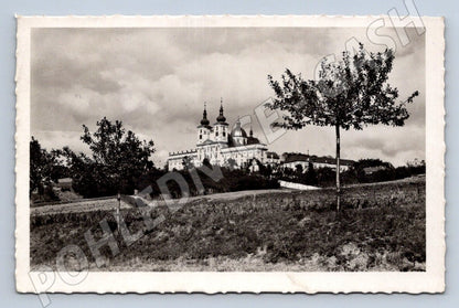Postcard Holy Hill near Olomouc, historical (ST3816)