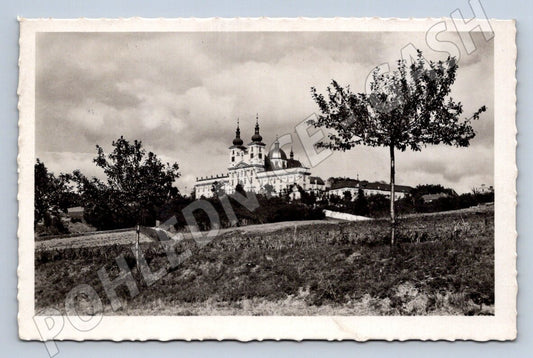 Postcard Holy Hill near Olomouc, historical (ST3816)