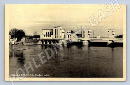 Postcard Stará Boleslav Šorel's Mill (ST3822)