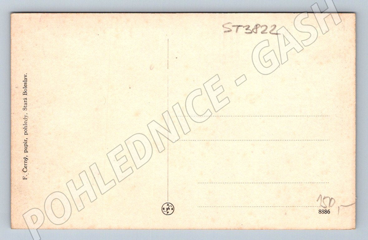 Postcard Stará Boleslav Šorel's Mill (ST3822)