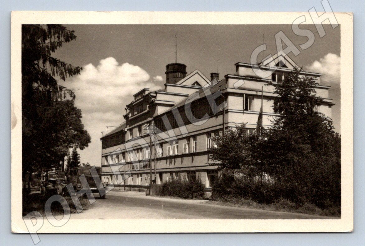 Postcard Šumava Babylon hotel ROH 50 years (ST3823)