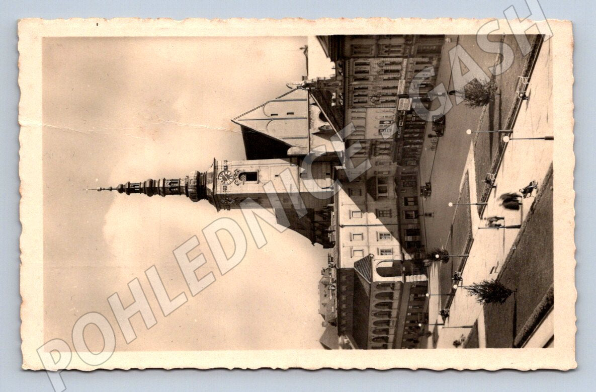 Postcard Prostějov Church of the Holy Cross (ST3826)