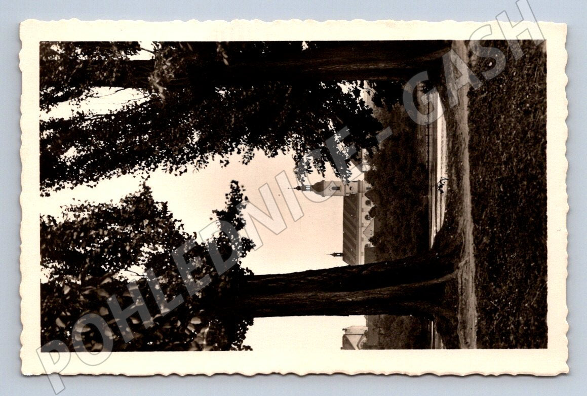 Postcard Říčany u Prahy castle photo (ST3827)