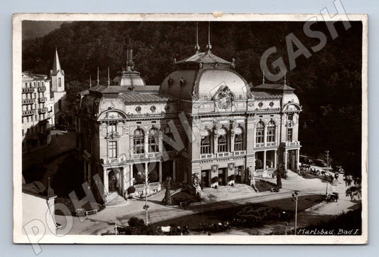 Karlovy Vary historical postcard (ST3830)