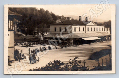 Postcard Luhačovice Square 1929 (ST3834)
