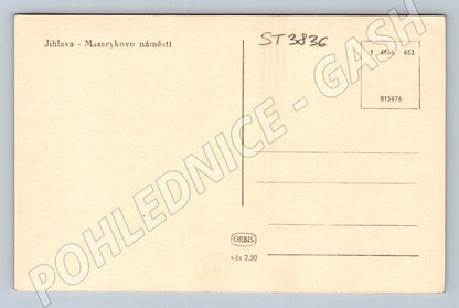 Postcard Jihlava Masaryk Square (ST3836)