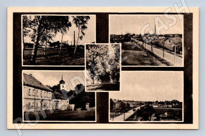 Postcard Greetings from Vinoře collage (ST3843)