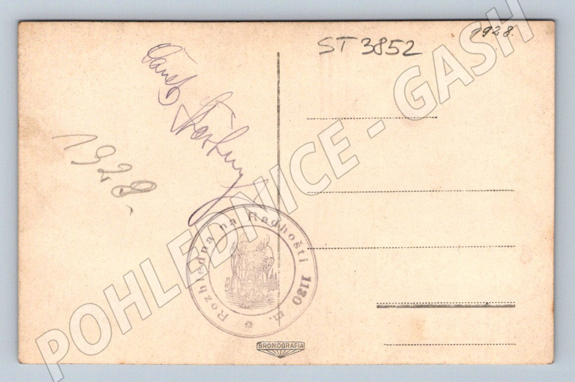 Postcard Beskydy Pustevny Radhošť 1928 (ST3852)