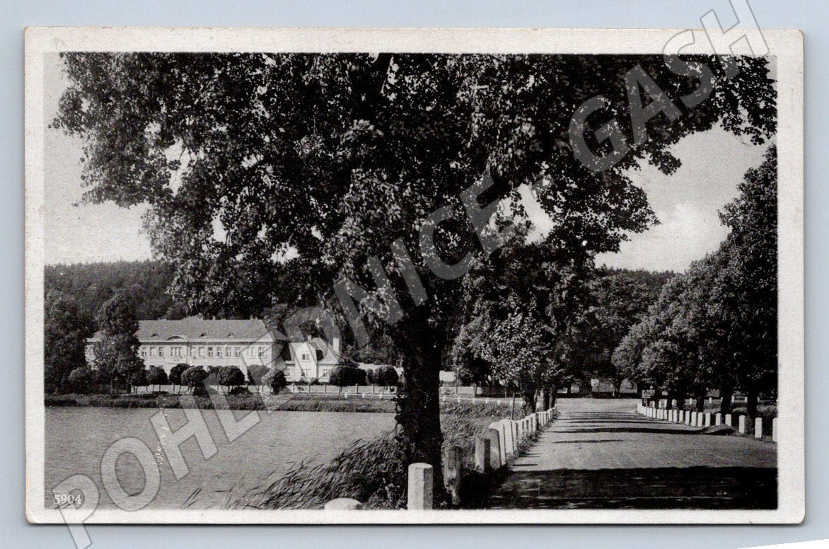 Postcard Vodňany Historical Fishing School (ST3860)