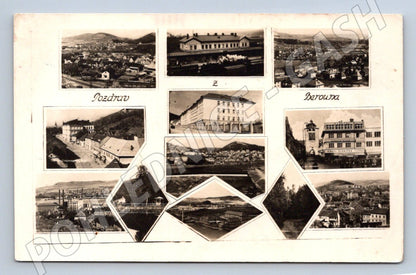 Postcard Barony greetings from the city (ST3864)