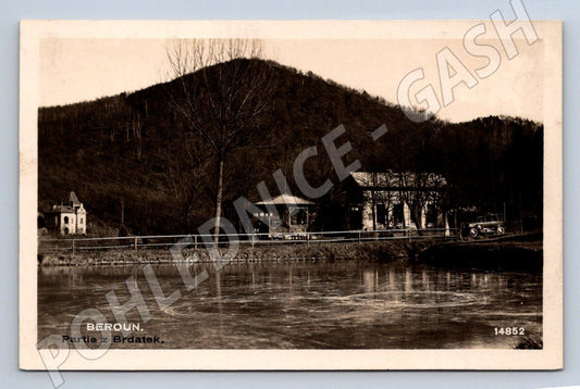 Postcard Beroun Party from Brdateky 1941 (ST3883)