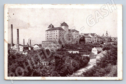 Postcard Mlada Boleslav castle historical (ST3884)