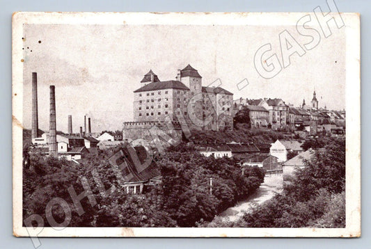 Postcard Mlada Boleslav castle historical (ST3884)
