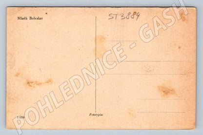 Postcard Mlada Boleslav castle historical (ST3884)