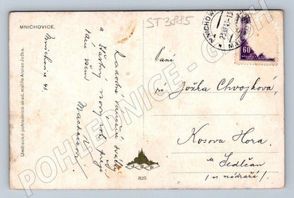 Postcard Munich winter view 1943 (ST3885)
