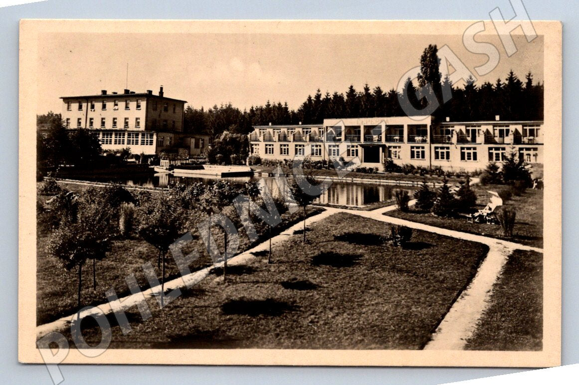 Postcard Forest Hotel Čeperka Nouzov (ST3895)