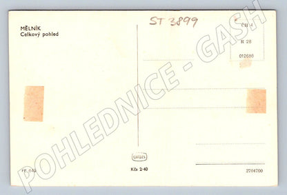 Postcard Mělník general view (ST3899)