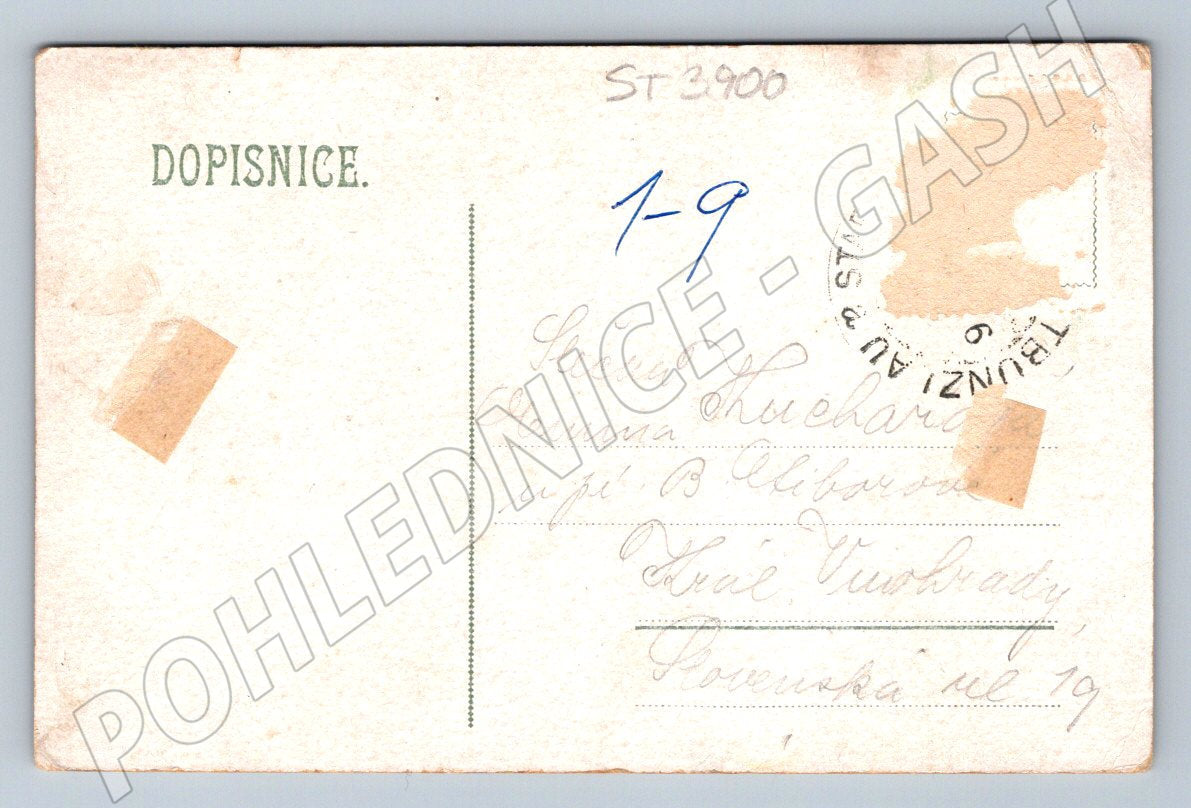 Postcard Stará Boleslav Church of St. Wenceslas Chapel (ST3900)