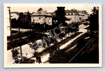 Postcard Venice above the Jizera in black and white (ST3903)