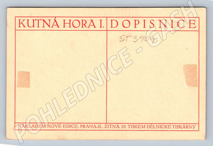 Postcard Kutná Hora St. Barbara Jesuit College (ST3909)