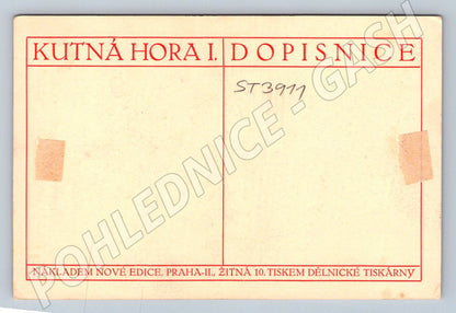 Postcard Kutná Hora Church of St. Barbara (ST3911)