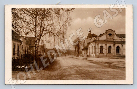 Postcard Milovice Inn U Vojtěcha used (ST3932)