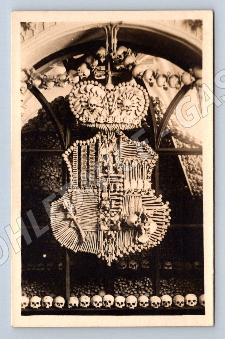 Postcard Sedlec Constance Schwarzenberg coat of arms (ST3933)