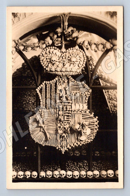 Postcard Sedlec Constance Schwarzenberg coat of arms (ST3933)