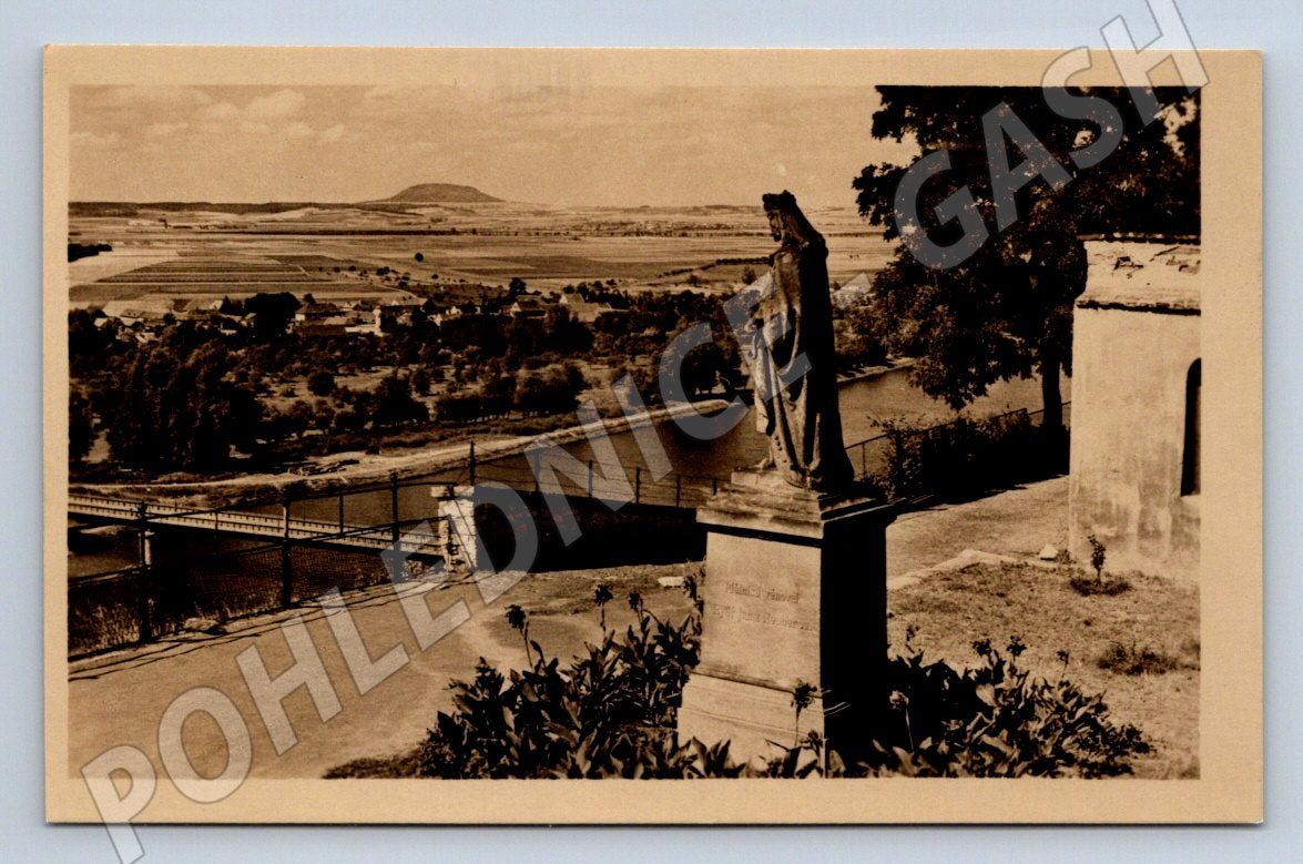 Postcard Mělník at the Orbis Lookout (ST3939)