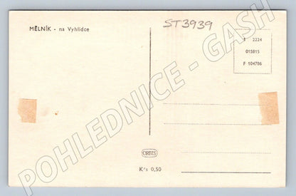 Postcard Mělník at the Orbis Lookout (ST3939)