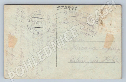 Postcard Poděbrady colonnade used (ST3941)