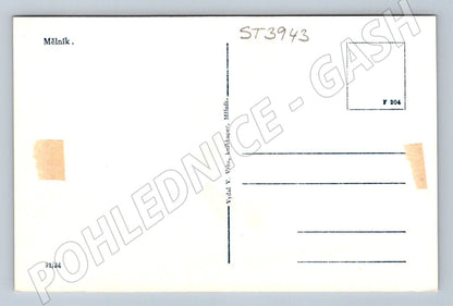 Postcard Mělník historical square (ST3943)