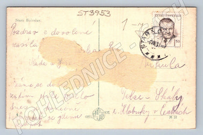 Postcard Stará Boleslav Czechoslovakia (ST3953)