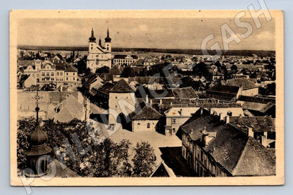 Postcard Stará Boleslav panoramic (ST3954)