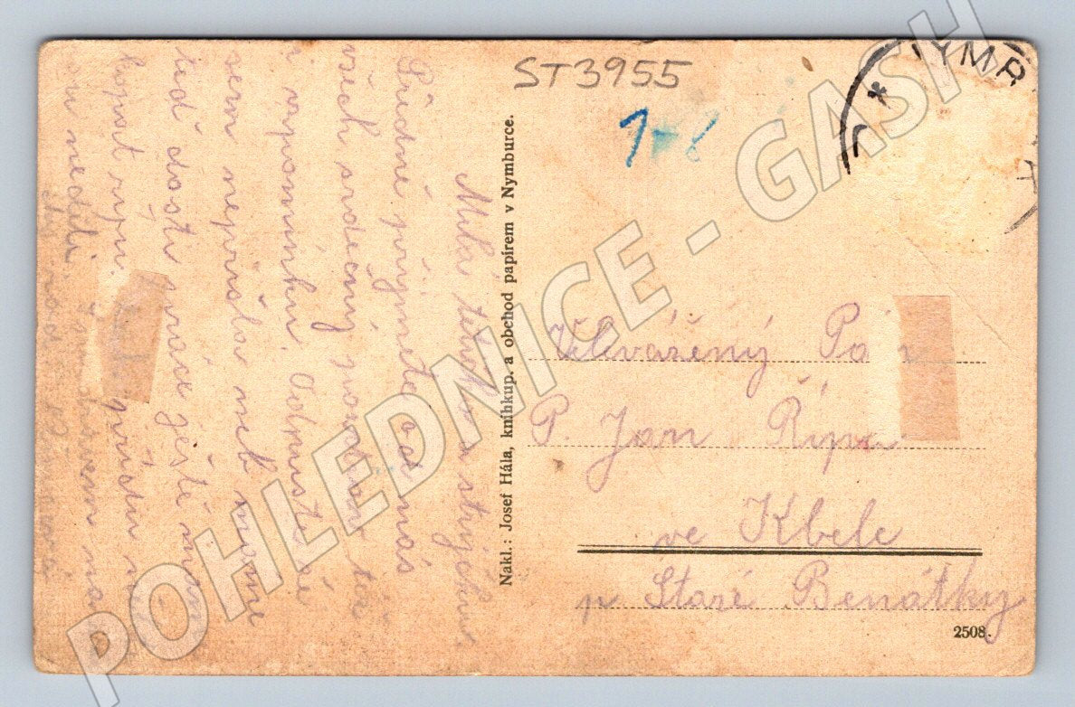 Postcard Nymburk na Elbe historical (ST3955)