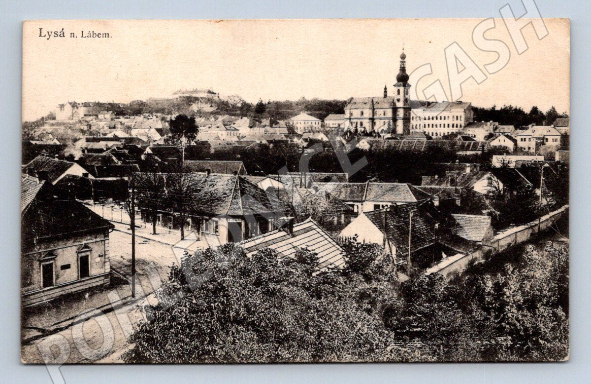Postcard Lysá nad Labem 30 years (ST3956)
