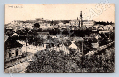 Postcard Lysá nad Labem 30 years (ST3956)