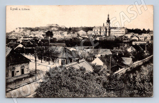 Postcard Lysá nad Labem 30 years (ST3956)