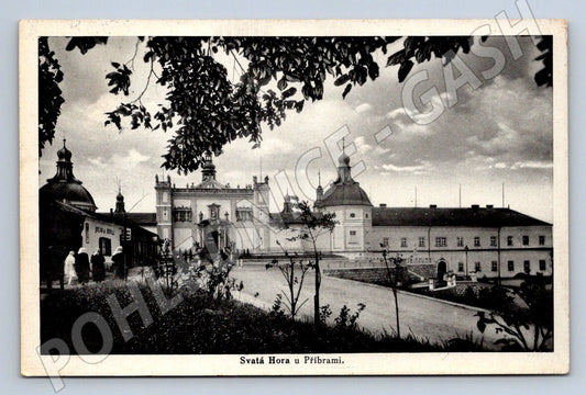 Postcard Svatá Hora near Příbram used (ST3961)