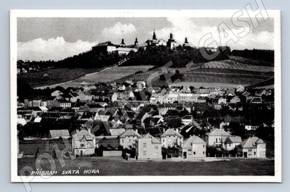 Postcard Příbram Holy Mountain historical (ST3962)