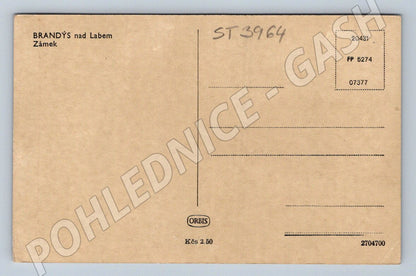 Postcard Brandýs nad Labem Orbis Chateau (ST3964)