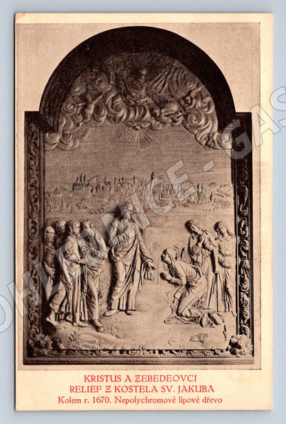 Postcard Kutná Hora Christ and the Zebedee Brothers (ST3970)