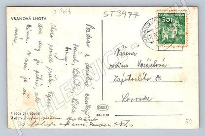 Postcard Vranová Lhota near Svitavy used (ST3977)