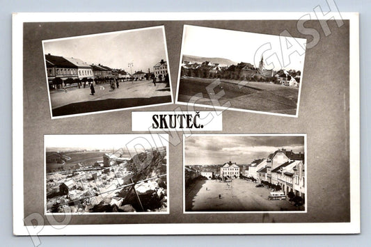 Pohlednice Skuteč vícezáběrový motiv (ST3983)